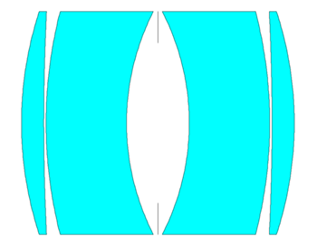 Schema doppio Gauss modificato da Rudolph